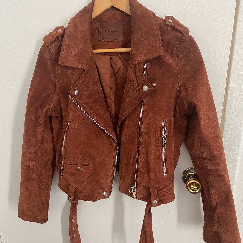 Blank NYC suede jacket brown